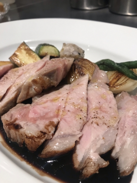 特選豚ロース肉のグリリア