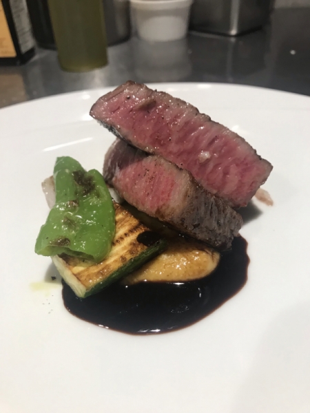 黒毛和牛の炭焼き